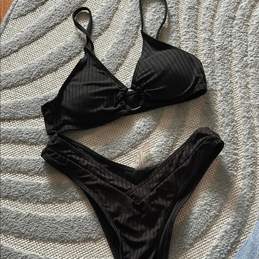 black bikini